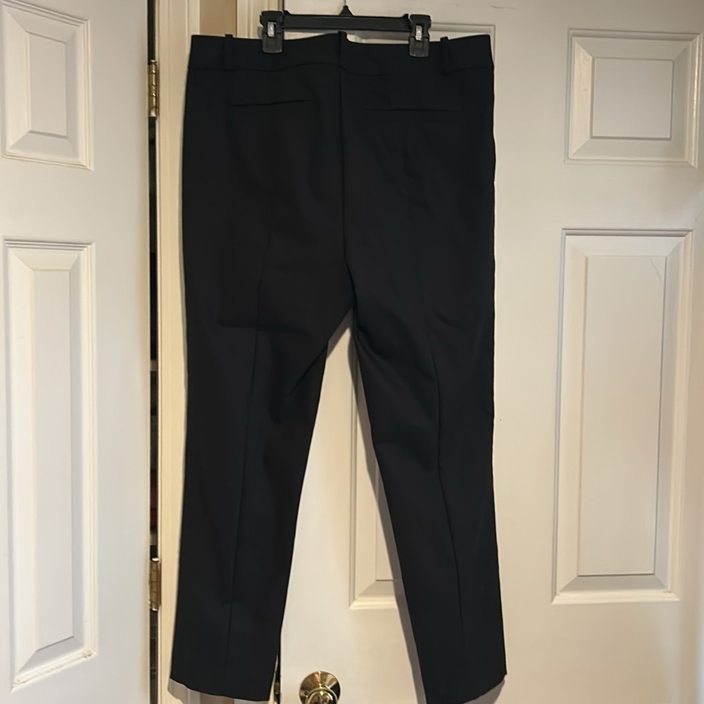 NWT LOFT Marissa sz 14 Black dress Pants - Picture 7 of 9